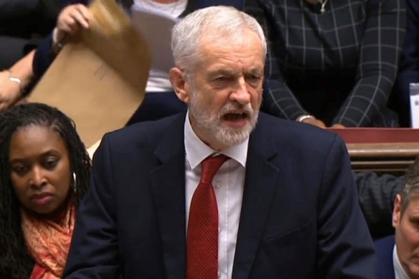 Labour leader Jeremy Corbyn. (House of Commons/PA via AP)