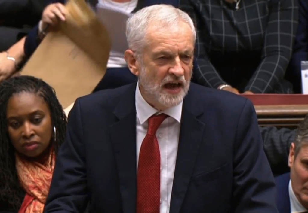 Labour leader Jeremy Corbyn. (House of Commons/PA via AP)