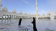 The Grand Mosque of Sheikh Zayed, in Abu Dhabi, United Arab Emirates. (AP Photo/Andrew Medichini)