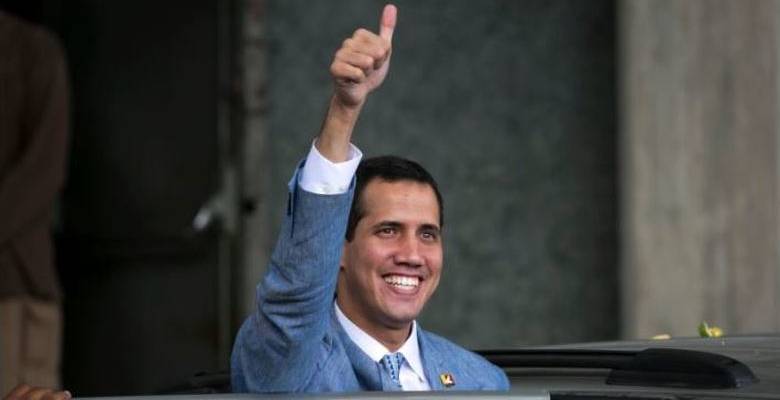 Venezuela's self-proclaimed president Juan Guaido