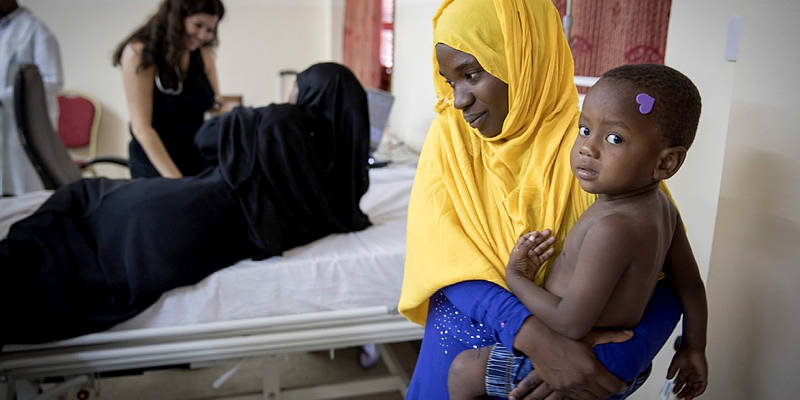 Save a Child's Heart clinic in Zanzibar