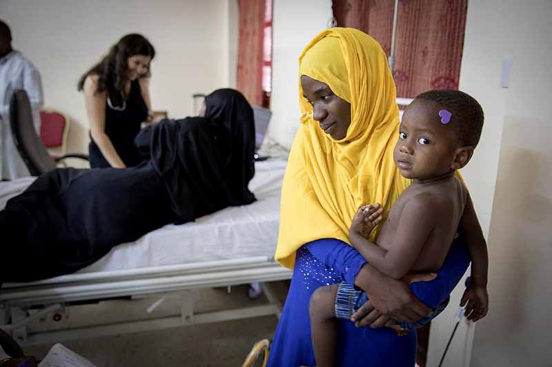 Save a Child's Heart clinic in Zanzibar