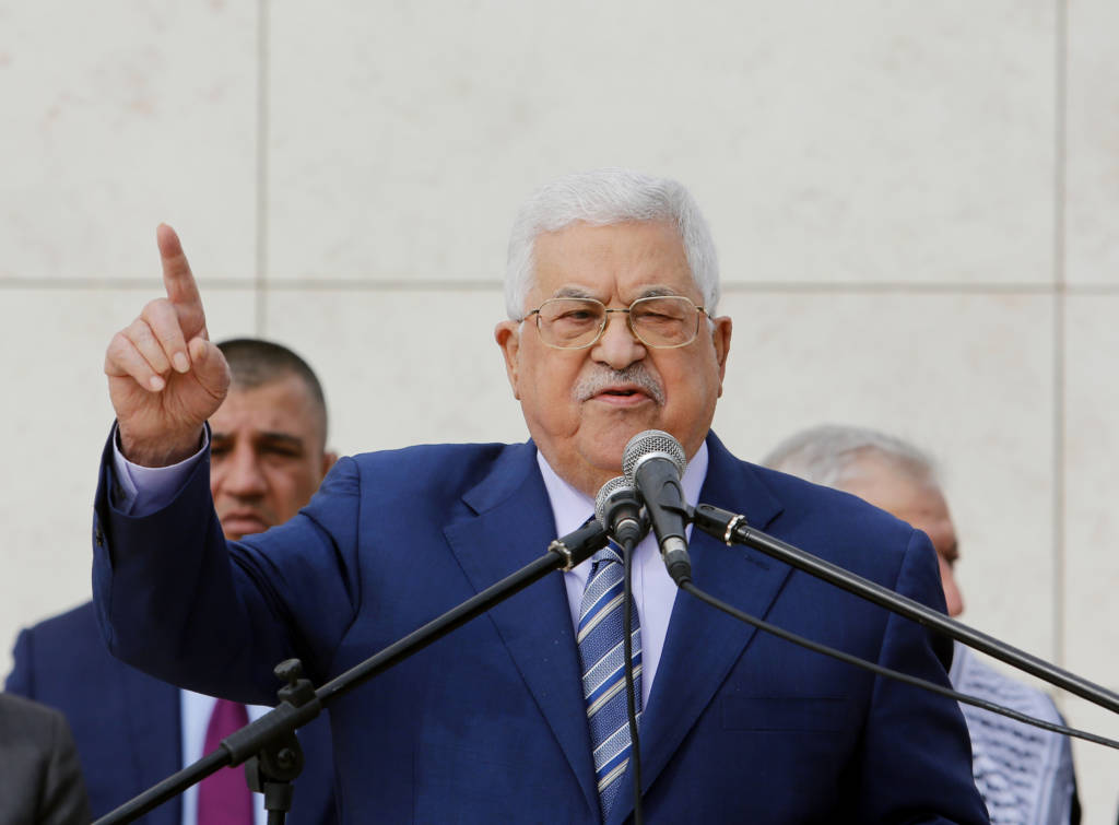 Palestinian President Mahmoud Abbas. (AP Photo/Nasser Shiyoukhi)