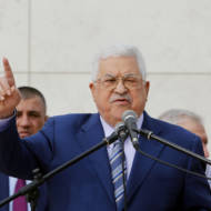 Palestinian President Mahmoud Abbas. (AP Photo/Nasser Shiyoukhi)