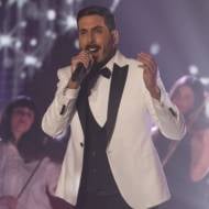 Israeli Eurovision contestant Kobi Marimi. (Noam Revkin Fenton/Flash90)