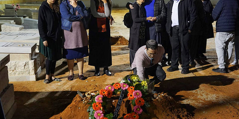 Funeral Rabbi Achiad Ettinger