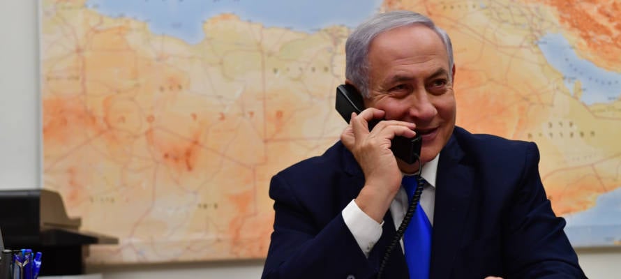 Netanyahu phone Trump