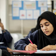 Muslim female student
