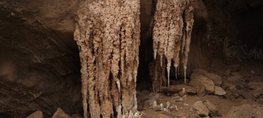 world's longest salt cave Mount Sodom