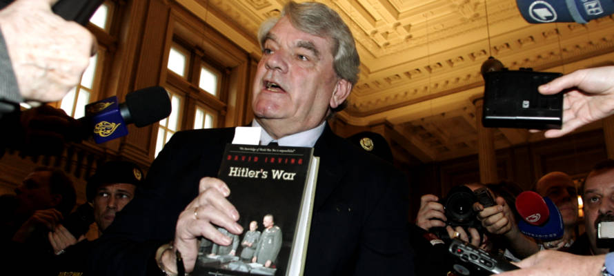 Holocaust denier David Irving
