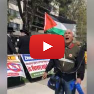 Anti-Israel rally kill the jews
