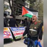Anti-Israel rally kill the jews