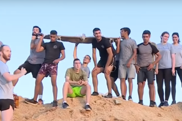 Sderot teens. (screenshot)