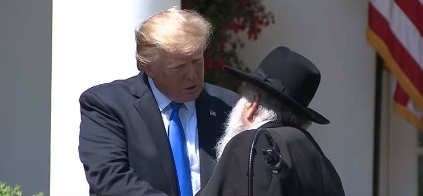 Trump Rabbi Goldstein
