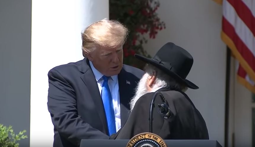 Trump Rabbi Goldstein