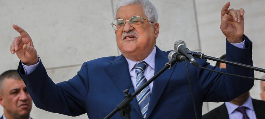 Palestinian President Mahmud Abbas. (Flash90)