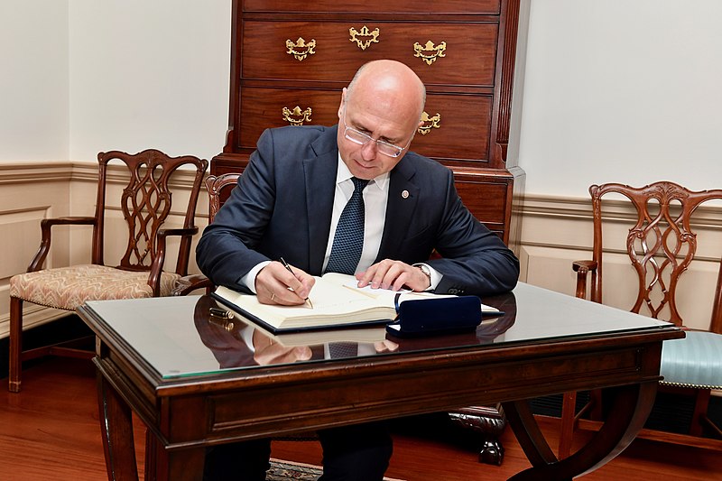 Moldova's Prime Minister Pavel Filip (Wikimedia)