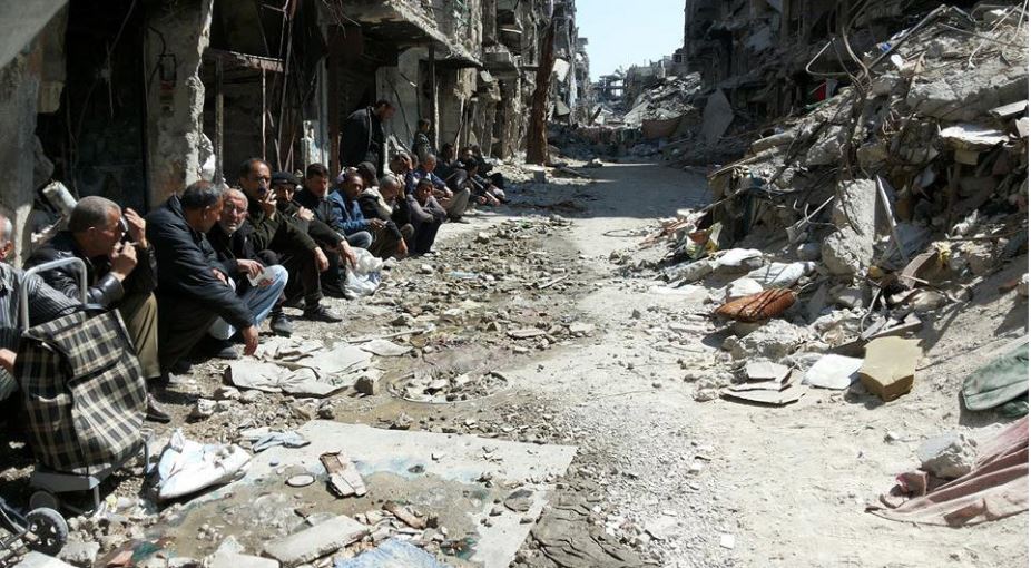 Yarmouk refugee camp, Syria