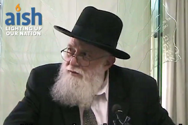 Rabbi Noach Weinberg. (screenshot)