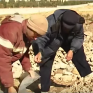 Soil removed from the Tempe Mount in Jerusalem. (Temple Mount Sifting Project/screenshot).