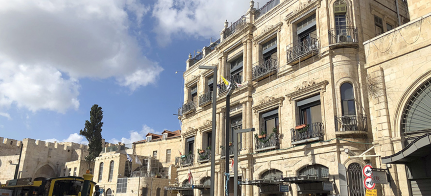 The historic Imperial Hotel in the Old City of Jerusalem, just inside Jaffa Gate. (New Imperial Hotel website)