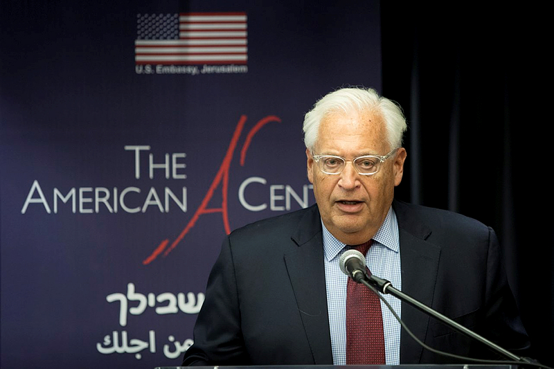 US Ambassador to Israel David Friedman