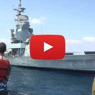 Israeli navy boat