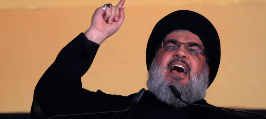 Hezbollah leader Sheik Hassan Nasrallah