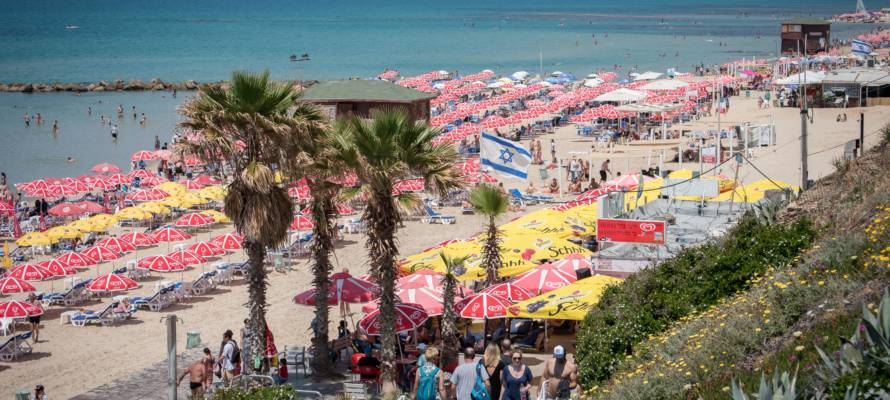 Israeli beach
