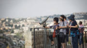 Jerusalem tourists Mount of Olives