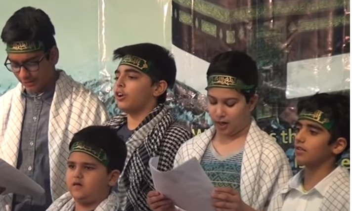 The Islamic Education Center of Houston Shiite mosque Al Qassim Cub Scouts program (YouTube)