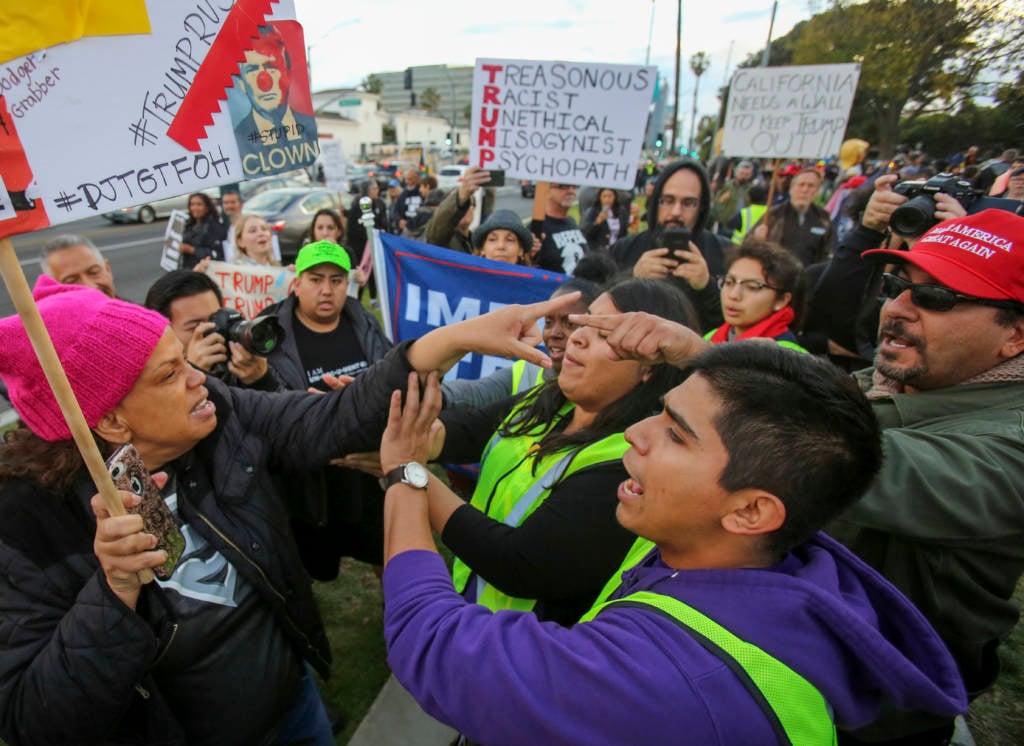 Trump rally California