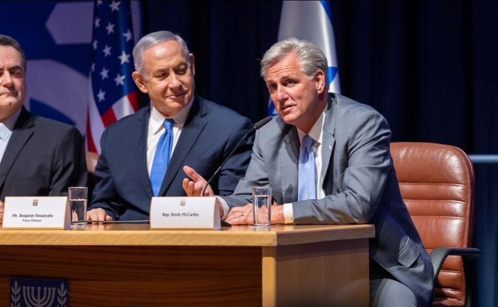 Kevin McCarthy Benjamin Netanyahu