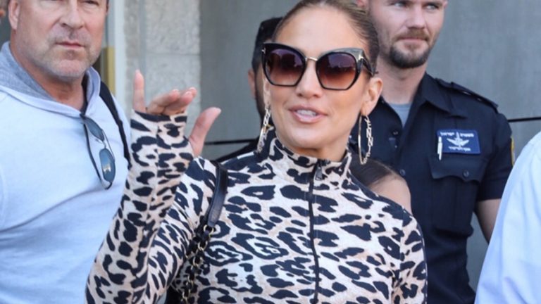 Jennifer Lopez in Israel