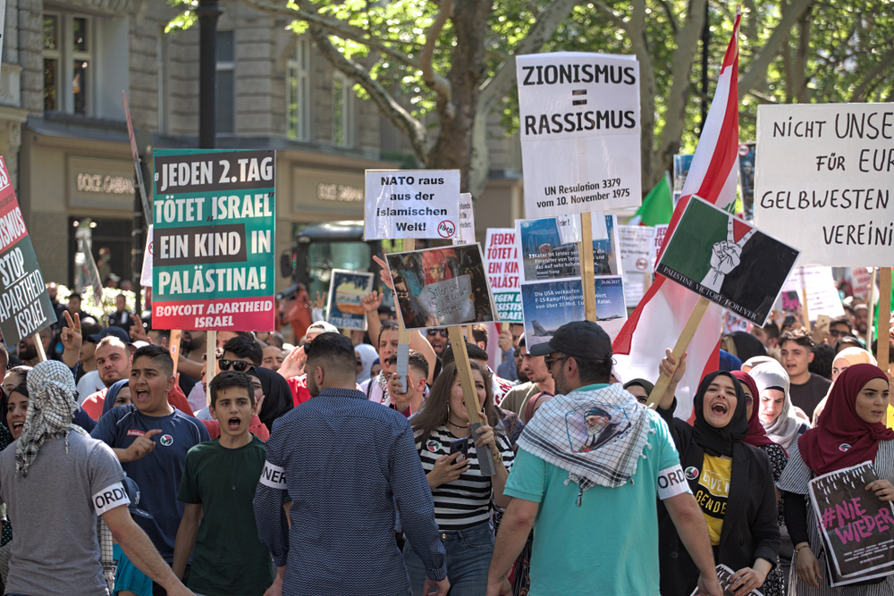Berlin anti-Israel rally