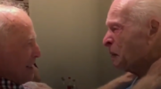 Cousins reunite 75 years after surviving the Holocaust. (Screenshot)