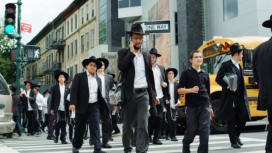 Chassidic Jews in Brooklyn, N.Y.