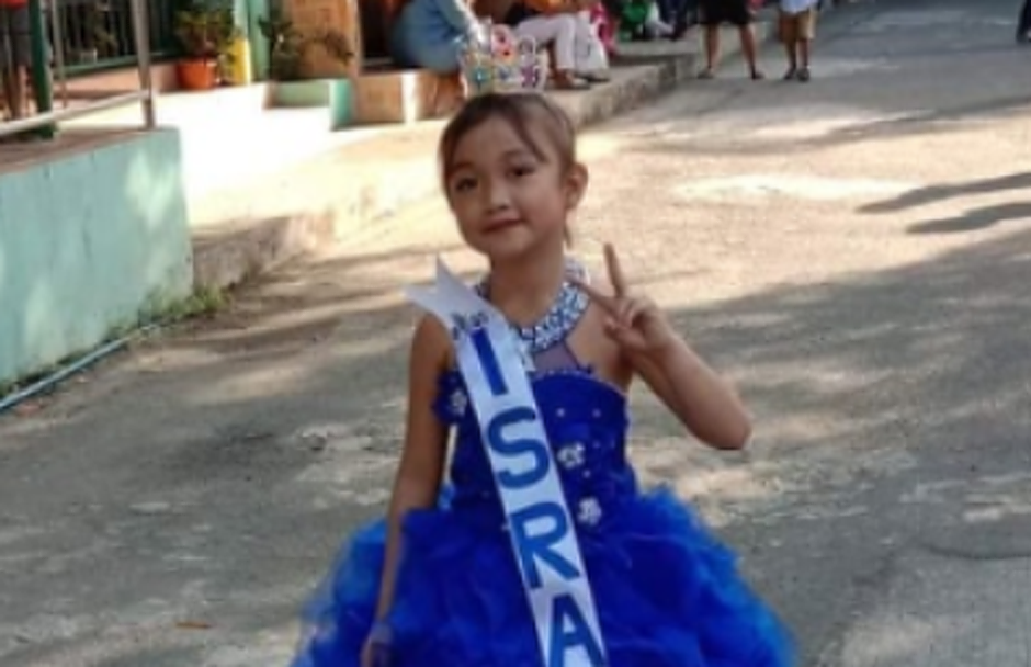 Angela Briana Alforque dressed as Miss Israel in the Philippines (Courtesy)