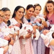 21 Babies delivered in Ashkelon hospital during rocket fire November 15, 2019 (Facebook)