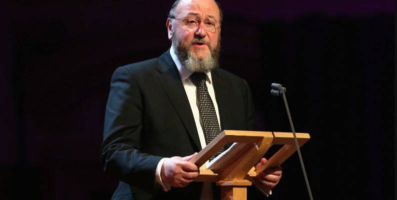 U.K. Chief Rabbi Ephraim Mirvis.