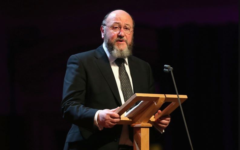 U.K. Chief Rabbi Ephraim Mirvis.