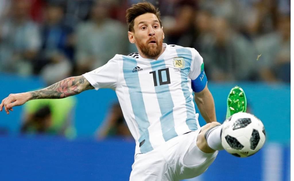 Argentina's Lionel Messi