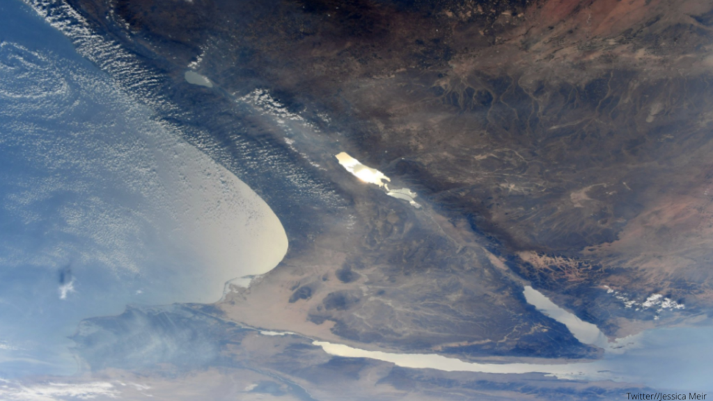 Israel from space