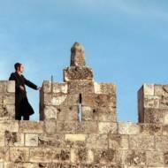 Jerusalem Old City ramparts wall (AP Photo/Jacqueline Larma)