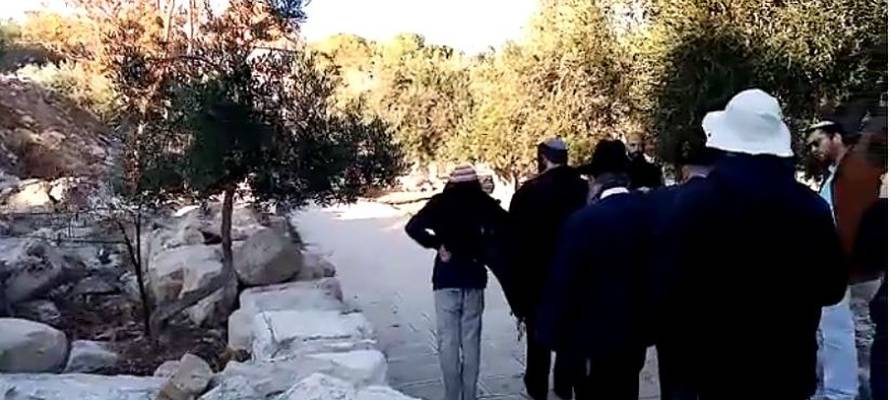 Jewish prayer on Temple Mount