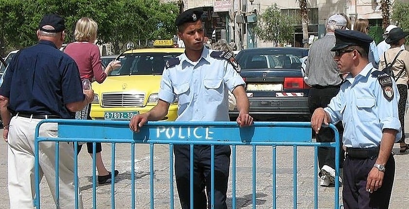 Palestinian police