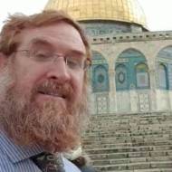Rabbi Yehudah Glick, Temple Mount, December 10, 2019 (Courtesy)