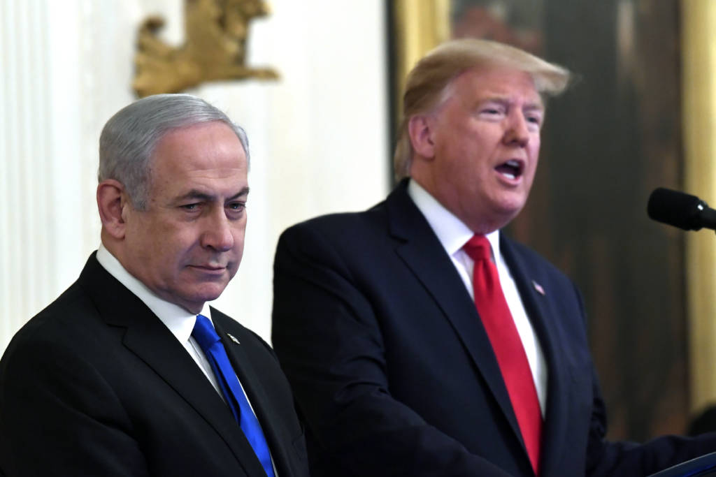 Donald Trump, Benjamin Netanyahu