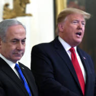 Donald Trump, Benjamin Netanyahu