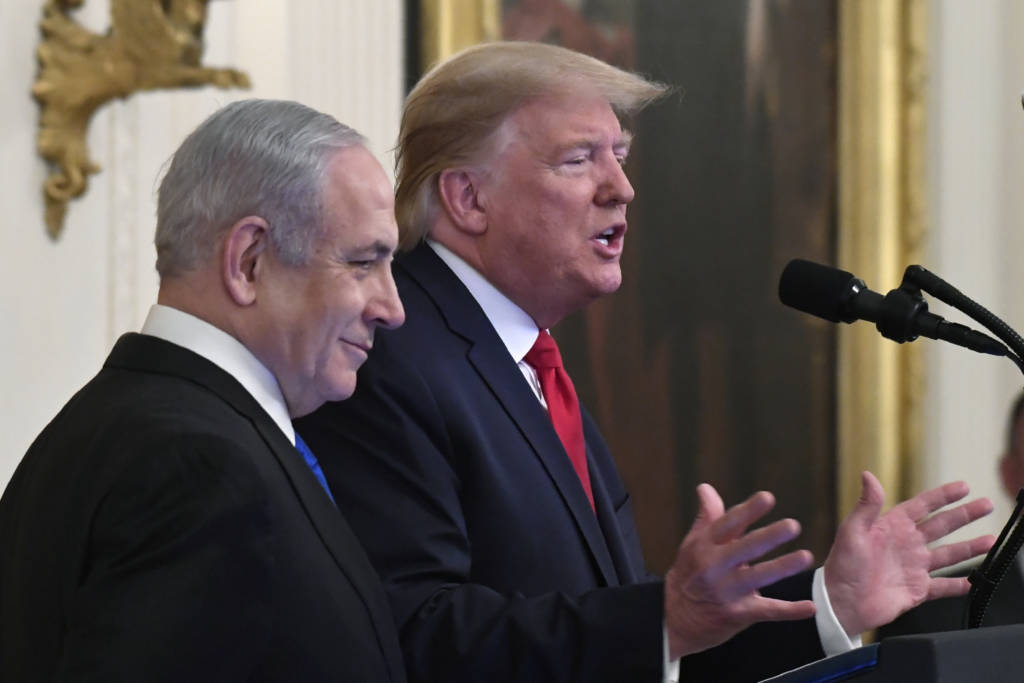 Donald Trump, Benjamin Netanyahu